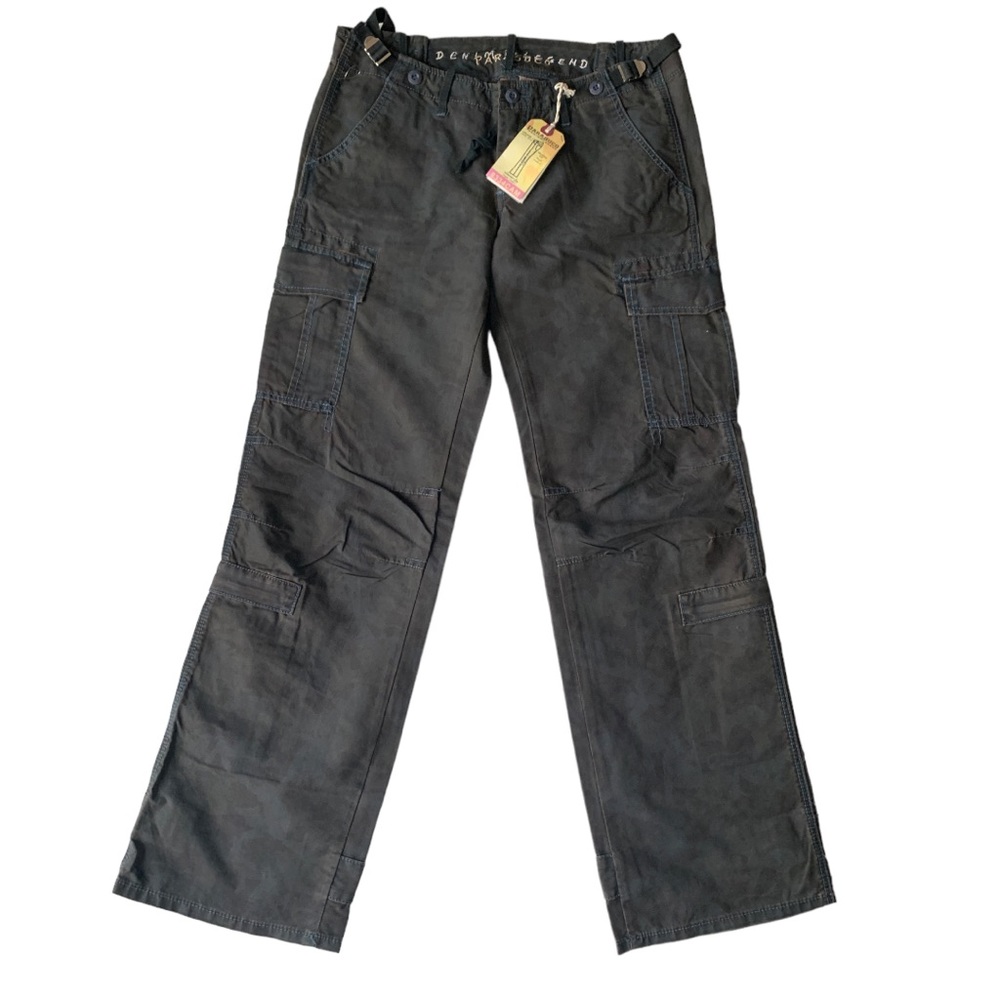 NWT Parasuco Women’s Camo Cargo Pants Low Rise Relaxed Fit